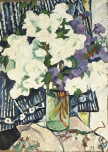 Lilacs In A Vase - Natalia Gontcharova